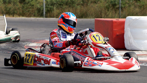 Christian Sørensen er klar til WSK World-finalen i Sharm El Sheikh.